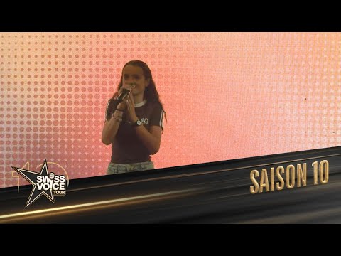 Faustine 13 ans - Swiss Voice Tour 2025, Parc du Rhône
