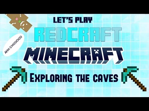 RedCraft #2: Exploring the Caves. WTF EXVORTROID!!