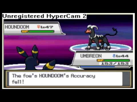 Pokemon SoulSilver Elite Four Battles Karen (Episode 48)