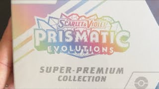 LIVE NOW! Opening a Pokémon Prismatic Evolutions Super Premium Collection Box! 🔥