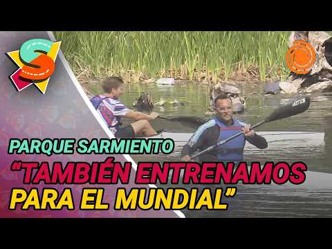 ¡Escuela de canotaje en el Parque Sarmiento de Córdoba!