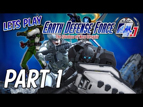 Lets PLAY Earth Defense Force 4.1 PART 1