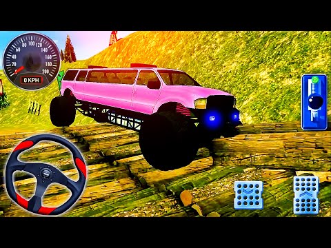 4x4 Offroad Parking Simulator #6 - 4x4 Monster Truck Limousine Driver - Android GamePlay