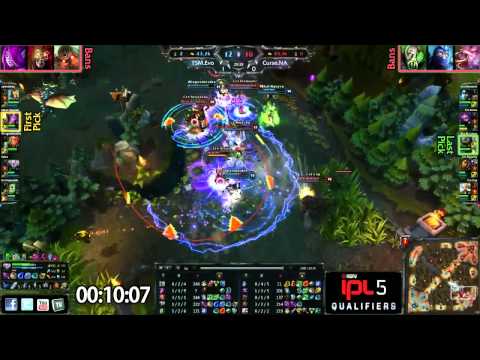 TSM.Evo vs Curse - IPL Match In A Minute - IPL5 NA Qualifier #2 Finals - League of Legends