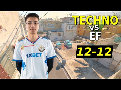 INSANE SEMI-FINAL | Techno (12-12) vs Eternal Fire | Esports World Cup 2024 CS2 POV