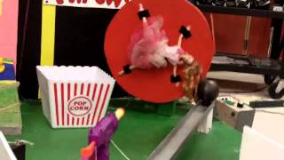 preview picture of video 'Craig High School Rube Goldberg machine, 2013'