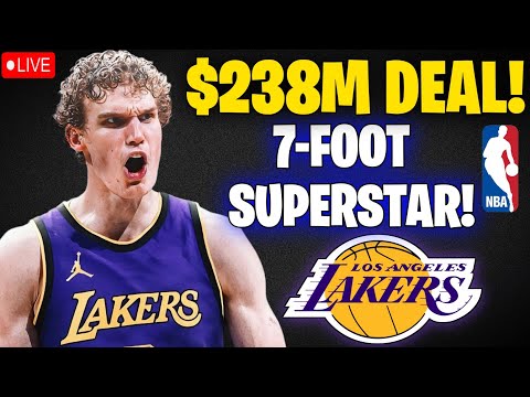 🚨 BLOCKBUSTER ALERT!  LAKERS SNATCH 7-FOOT STAR $238M MEGA MOVE SHOCKS THE NBA! 