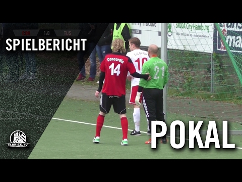 Concordia - TuS Osdorf (Viertelfinale, Pokal der 1. Herren 2016/2017) - Spielbericht  | ELBKICK.TV