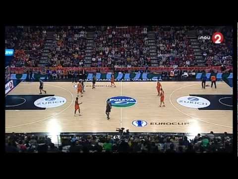 Valencia Basket 60 - Uxue Bilbao Basket 61 (J4 Last16 - Eurocup - Primera parte / 1st half)