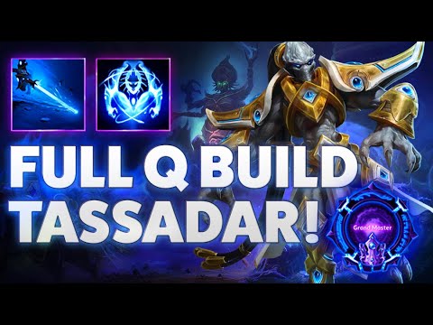 Tassadar Archon - FULL Q BUILD TASSADAR! - Grandmaster Storm League