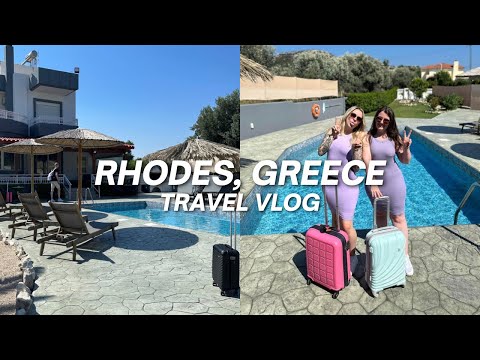 RHODES | GREECE - TRAVEL DAY VLOG JUNE 2023