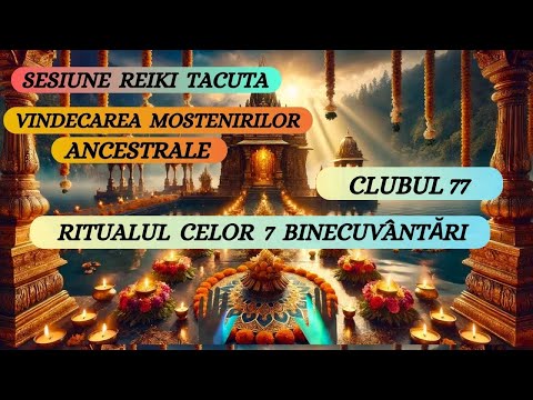SESIUNE REIKI TACUTA - CLUBUL 77 - RITUALUL CELOR 7 BINECUVANTARI