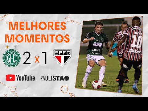 VITÓRIA BUGRINA | GUARANI 2 X 1 SÃO PAULO | MELHORES MOMENTOS | 1ª RODADA | PAULISTÃO 2022