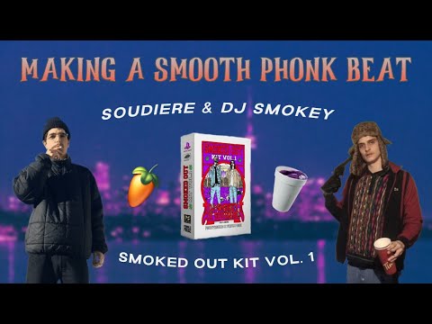 Making A Smooth Phonk Beat With The New Soudiere & DJ Smokey Drum Kit
