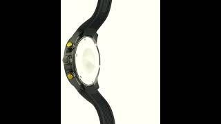 Nautica Orologio Da Uomo NAPNOS302, Cassa 48mm In Acciaio Riciclato, Cronografo, Cinturino In Silicone Nero, 100m Water Resistant