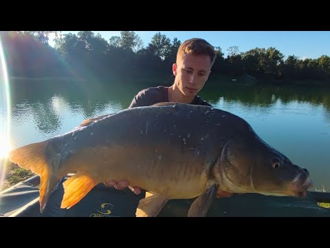Ludnica sa krupnim Šaranima. Jezero Laminci !!!