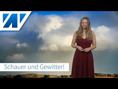 Achtung: Heute nochmal Unwetter möglich! Ab morgen wieder Sonne satt. Nächste Woche fast 30 °C!