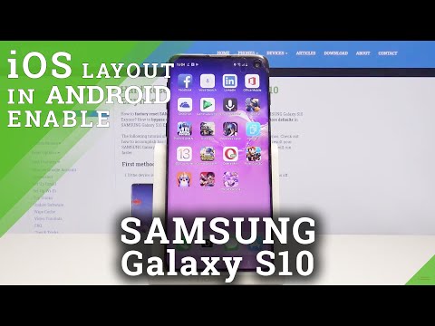 How to Install iOS Launcher on SAMSUNG Galaxy S10 – Download Apple Layout