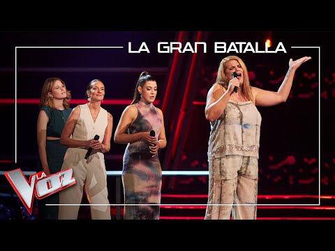 Luna, Carmen, Ylianna y Sofía cantan "La nave del olvido" | La Gran Batalla | La Voz 2023