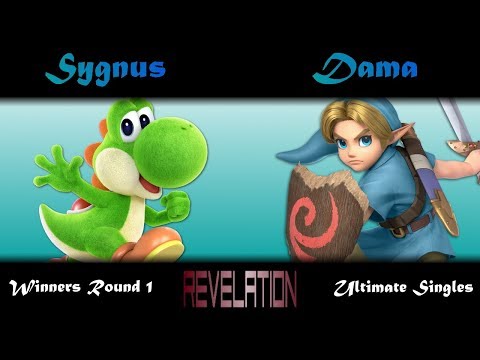 REVELATION 2019 Smash Tournament - Sygnus (Yoshi) Vs. Dama (Y!Link) Winners Round 1
