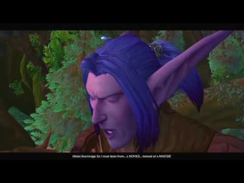 Illidan. part 2. Cenarius. WoW Legion