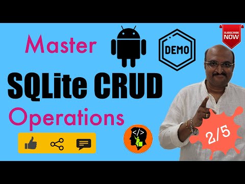 Getting started with SQLite in Android app: Android Data Persistence Tutorial