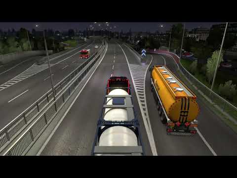 ets2 1.35 scania R580 v8 physic test