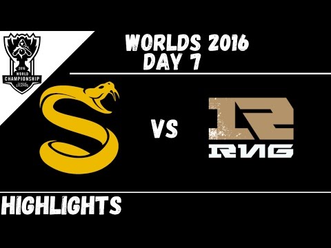 SPY vs RNG | Highlights Worlds 2016 Day 7 | Splyce vs Royal Never Give Up