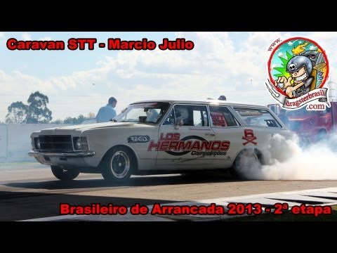 Caravan 6 cil aspirado - Marcio Julio - 2ª etapa Copa Brasil de Arrancada 2013