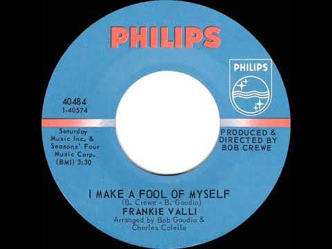 1967 HITS ARCHIVE: I Make A Fool Of Myself - Frankie Valli (mono 45)