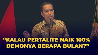 Momen Jokowi Tanya Kalau Pertalite Naik 100 Demonya Berapa Bulan Mp4 3GP & Mp3