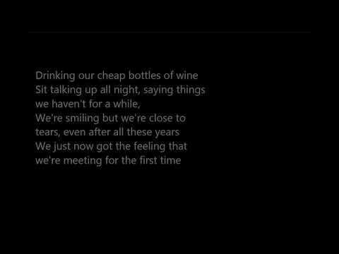 The Script-For The First Time [LYRICS]