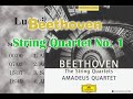 Beethoven String Quartet No. 3 in D major op.18-3(Amadeus Quartet 1961)