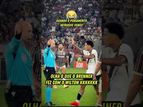 O BRENNER TAVA SOLTINHO DEPOIS DE FAZER DOIS GOLS NO CLÁSSICO! 😂🤪 #shorts