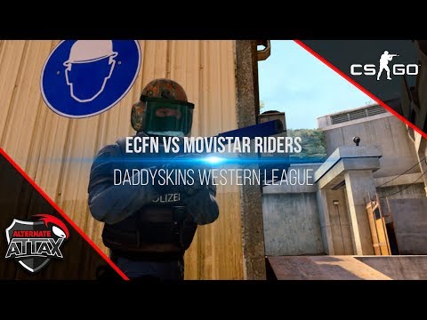 DaddySkins Western League - ecfN vs. Movistar Riders - [CS:GO Fragmovie]