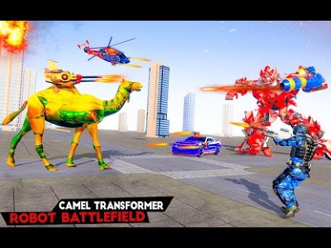 US Police Robot Car Transform Android Gameplay HD