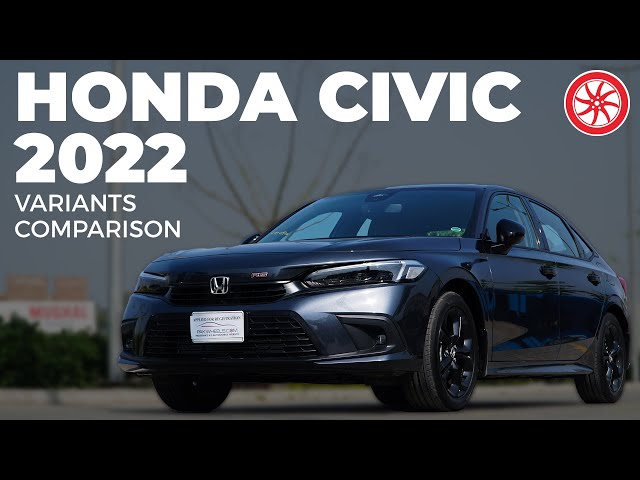 Honda Civic Standard vs Civic Oriel vs RS