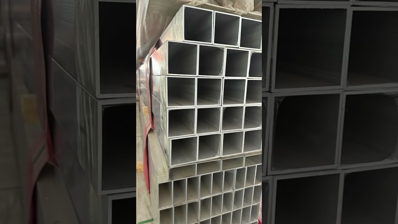 Aluminum rectangle tube and square tube 6063 #aluminum square tube#6061