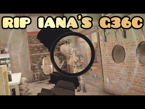 RIP Iana's G36 - Rainbow Six Siege