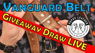 LIVE #giveaway Draw - Popov Belt