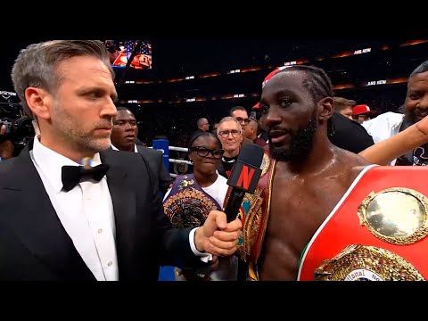 Terence Crawford FIRST REACTION To BEATING Canelo Alvarez | POST FIGHT INTERVIEW