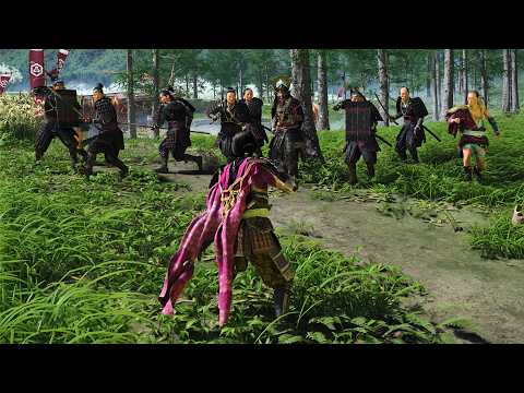 Ghost of Yotei – Dragonfly Armor (Max Level) | Hideout Clearing & Sato’s Soldiers Wipe (lethal+)