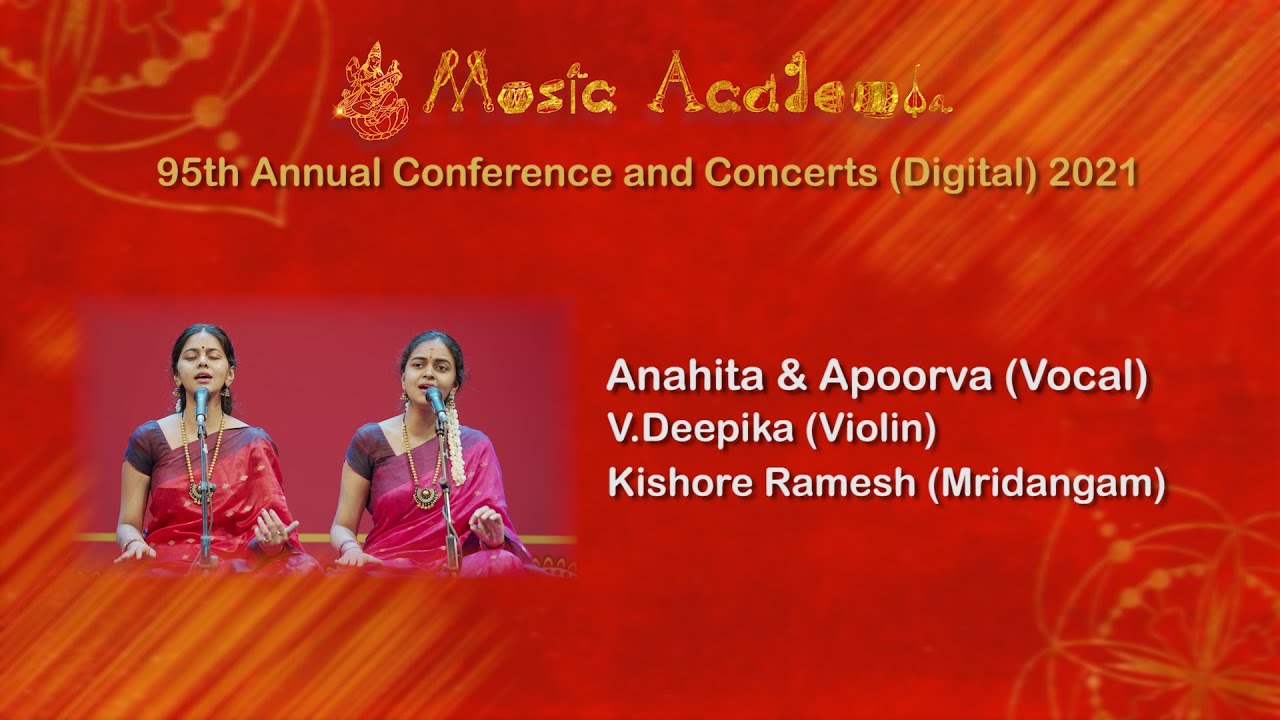 ANAHITHA APOORVA at THE MUSIC ACADEMY MADRAS 2021