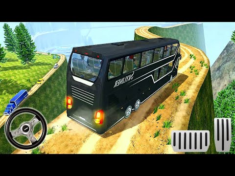 Hilly Road Passengers Transport Bus | Offroad Bus Transport Simulator- Best Android IOS Gameplay