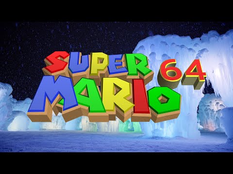 Dire, Dire Docks | Super Mario 64 Water Theme for 1 Hour with 4K Visuals of Magical Ice Castles