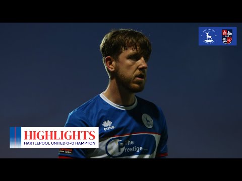 🏆 Pools knocked out on penalties | Hartlepool United 0-0 Hampton & Richmond