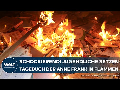 DEUTSCHLAND: Schockierende Tat! Jugendliche in Sachsen-Anhalt verbrennen Tagebuch der Anne Frank