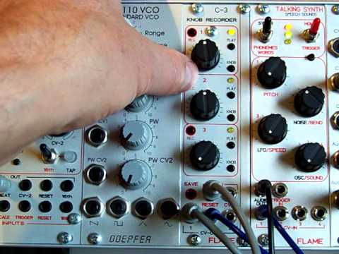 Flame C3 mk2 cv recorder/offset 2020’s - Silver/black /red image 2