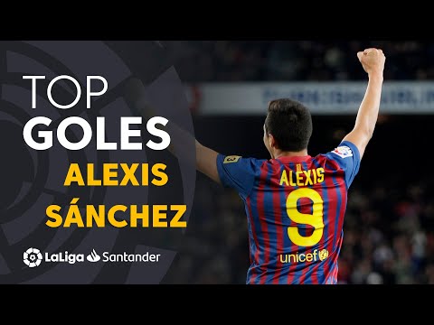 TOP 25 GOALS Alexis Sánchez in LaLiga Santander