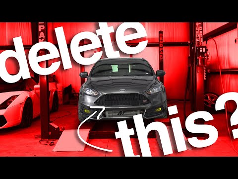 We RIPPED APART This Ford Focus ST's Engine To Get FREE Horsepower! (SECRET MODS)